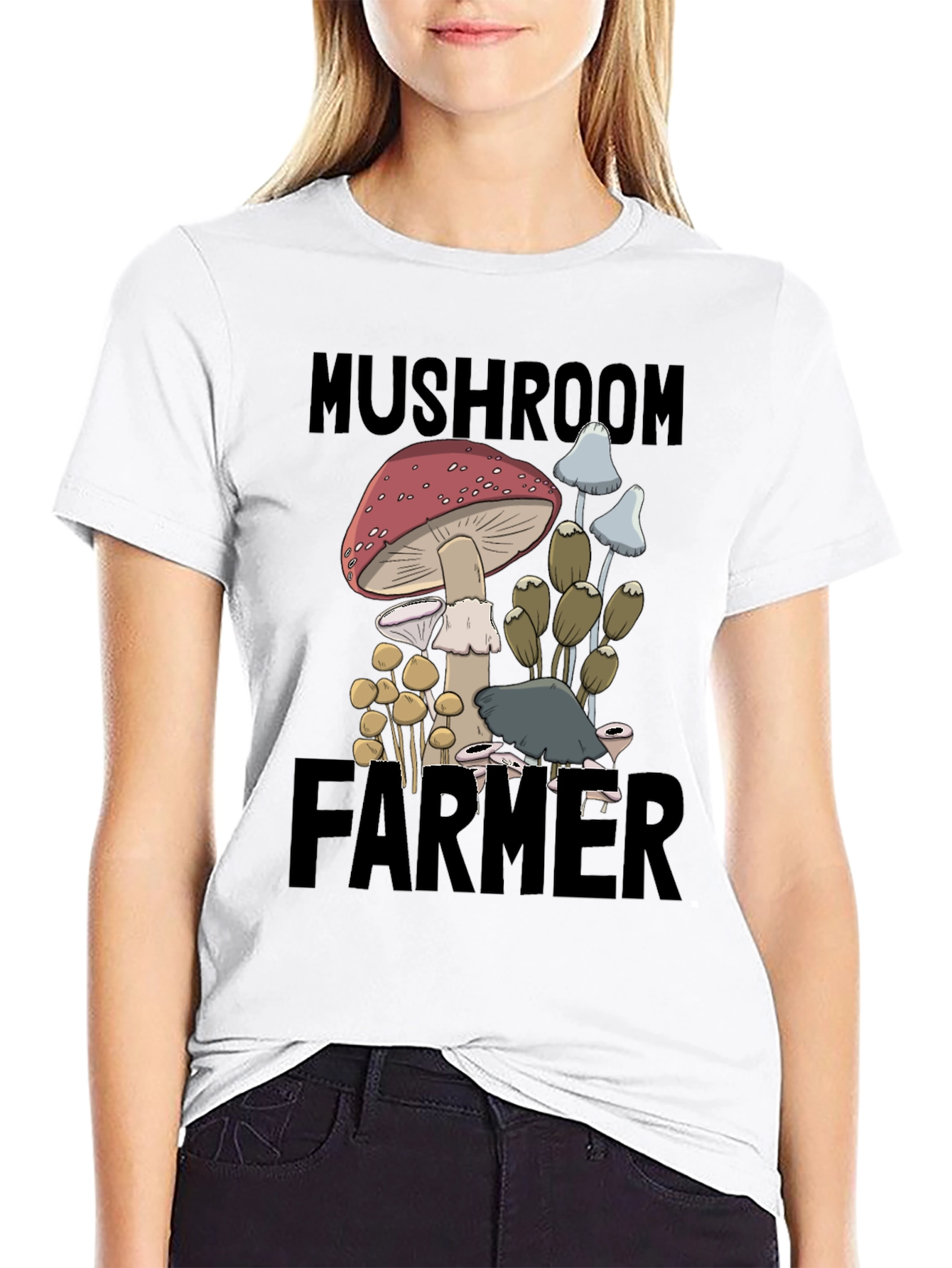 Mushroom Farmer Graphic Tee - Unisex