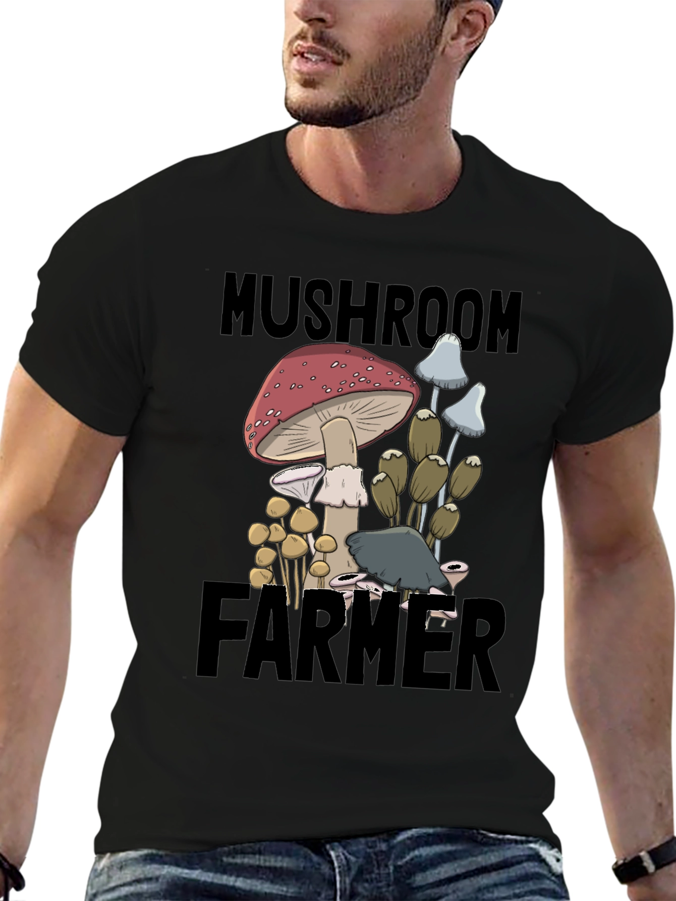 Mushroom Farmer Graphic Tee - Unisex