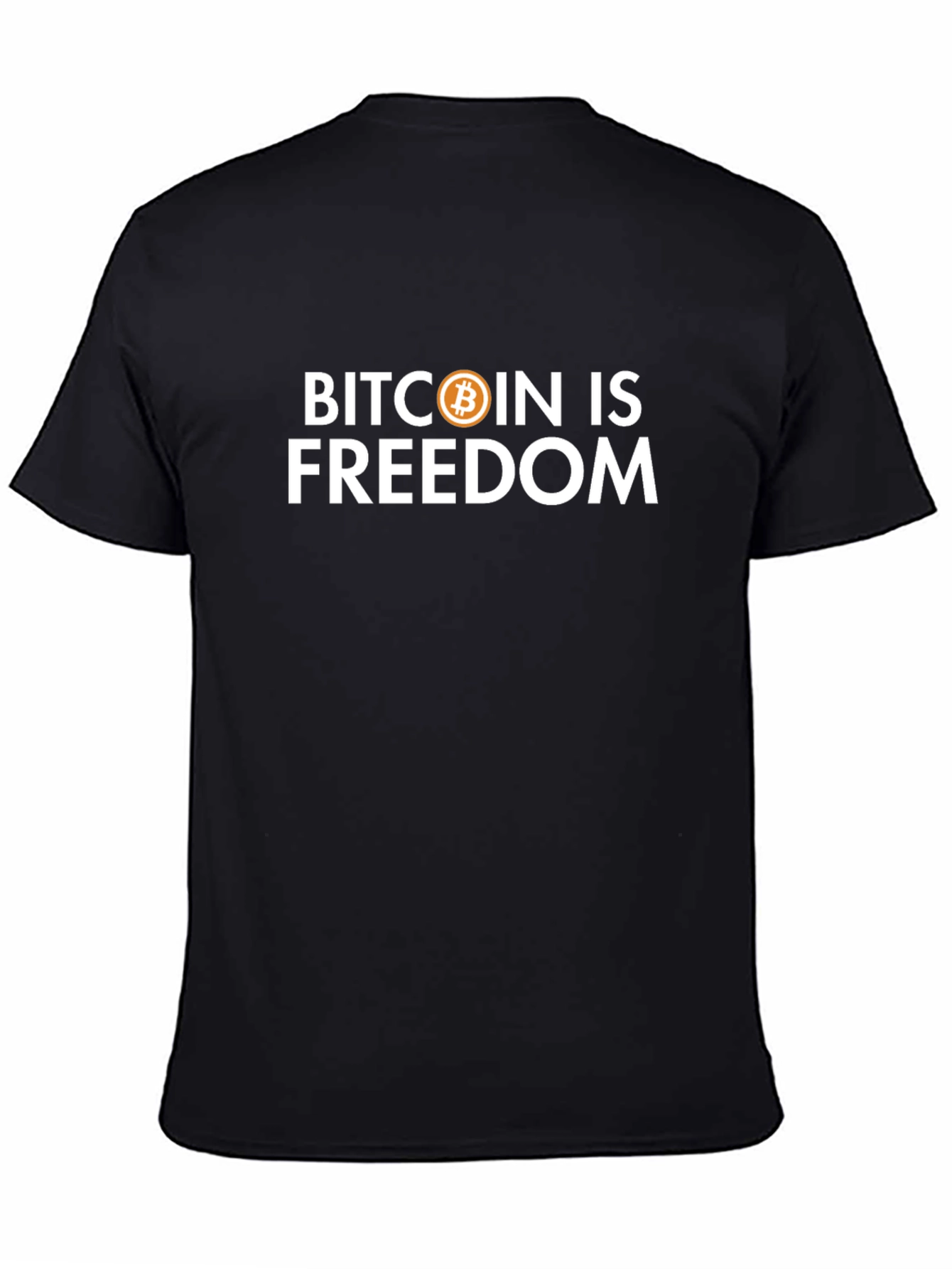 Bitcoin is Freedom Graphic Tee - Black