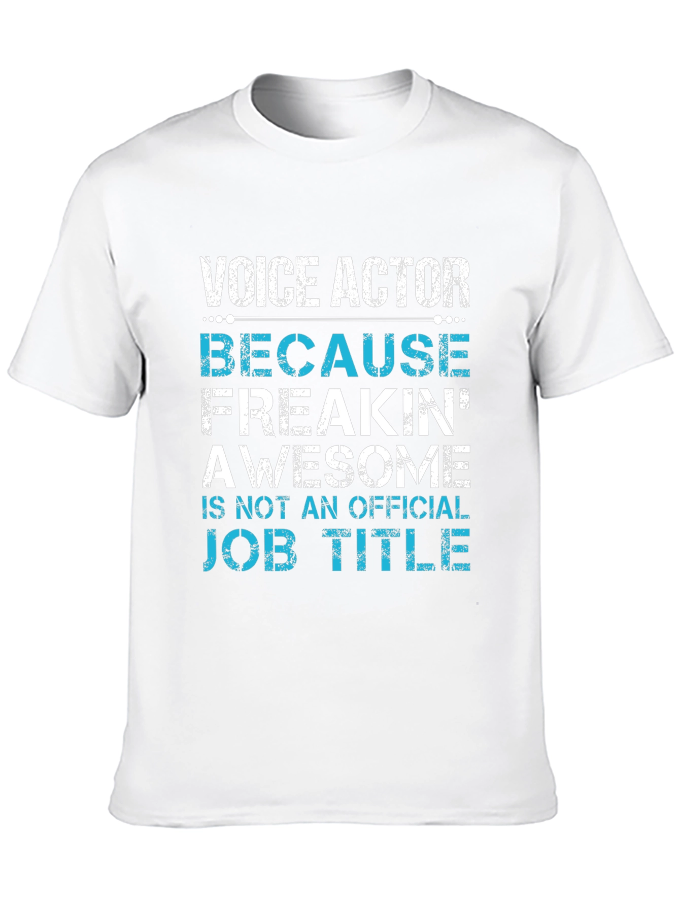 Voice Actor Funny Job Title T-Shirt
