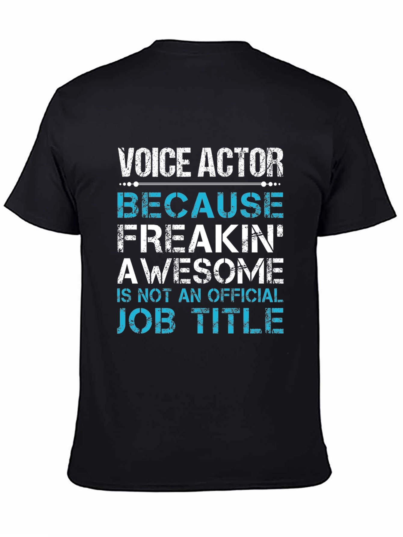 Voice Actor Funny Job Title T-Shirt