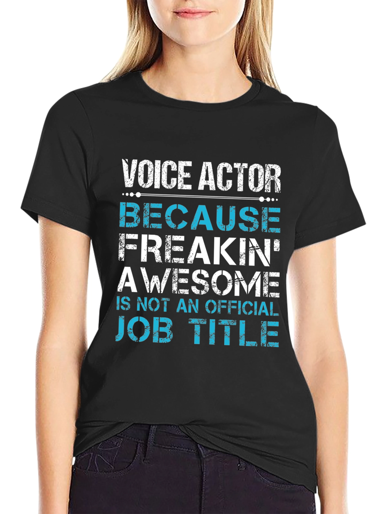 Voice Actor Funny Job Title T-Shirt