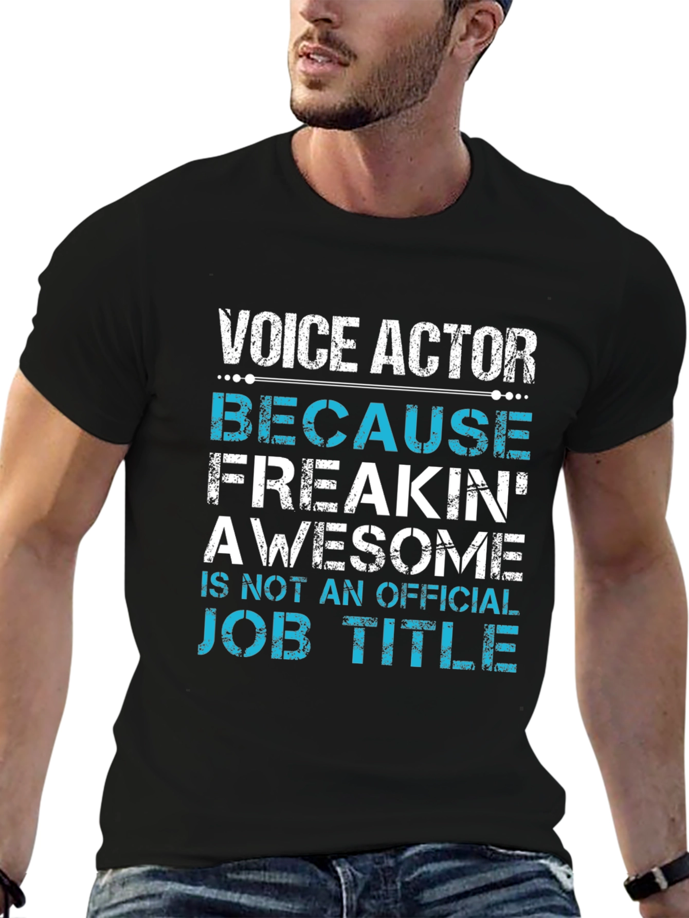 Voice Actor Funny Job Title T-Shirt