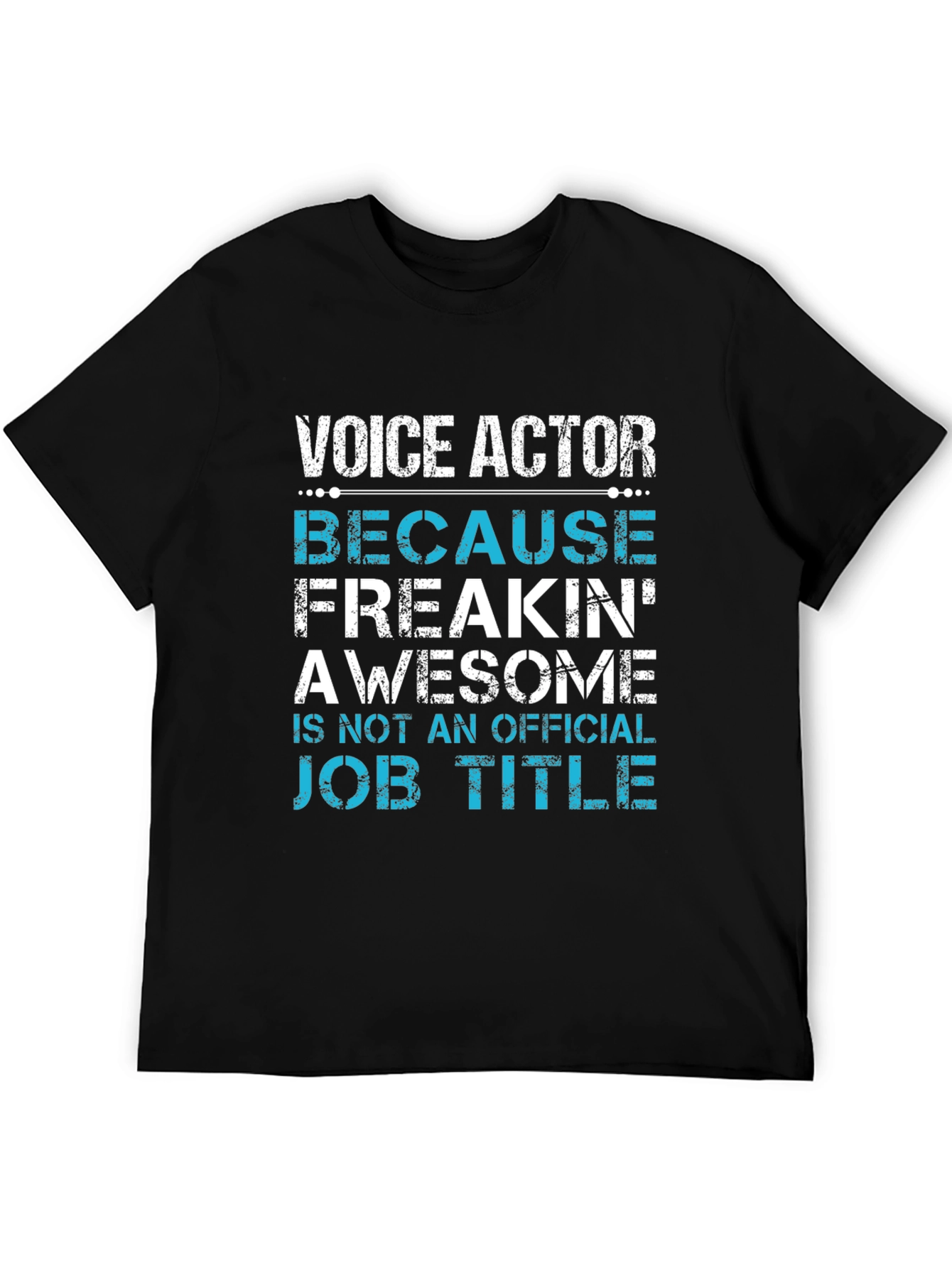 Voice Actor Funny Job Title T-Shirt