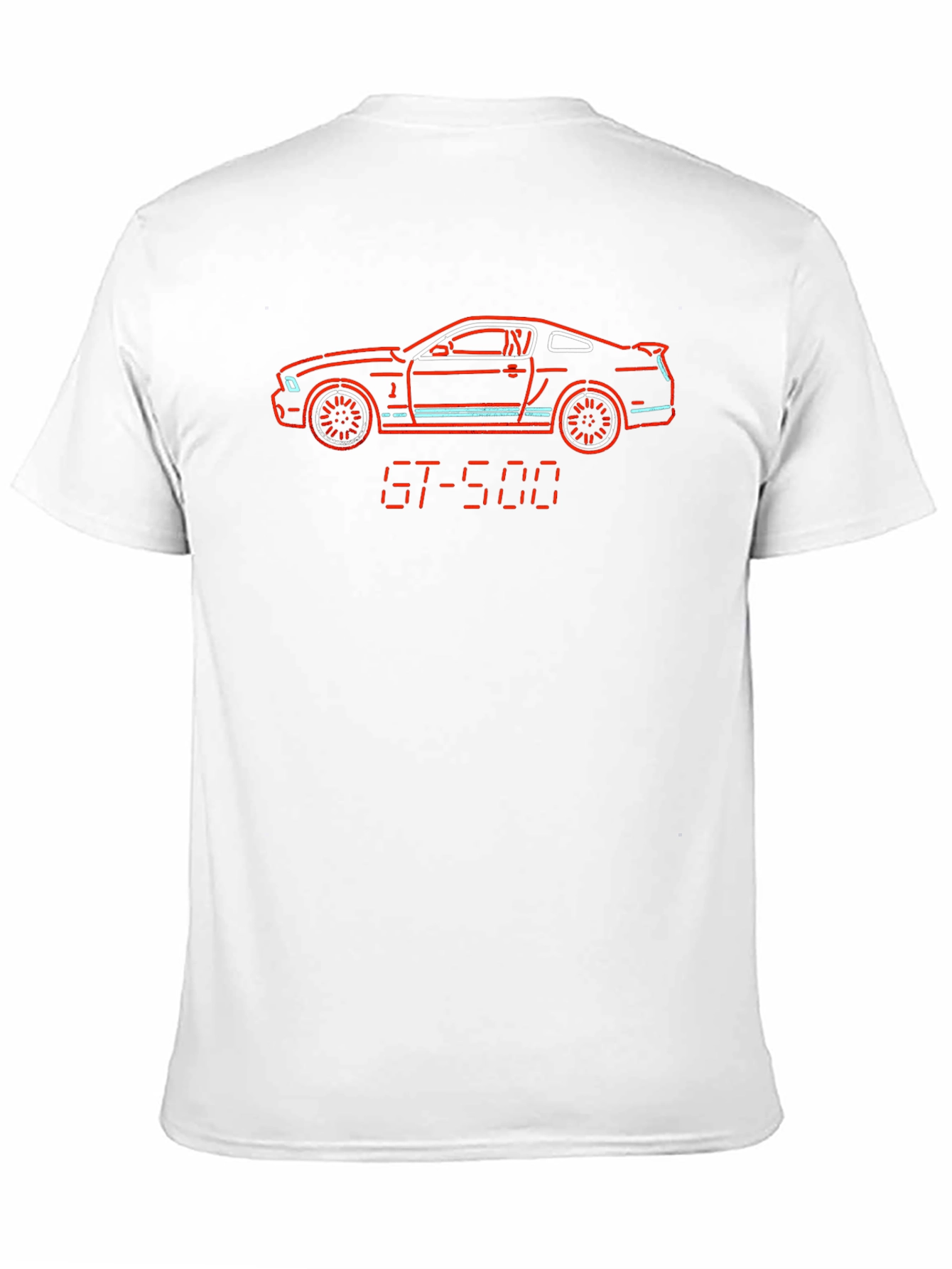 GT-500 Neon Car Graphic Tee