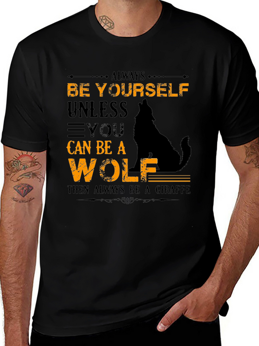 Always Be Yourself Unless You Can Be A Wolf T-Shirt