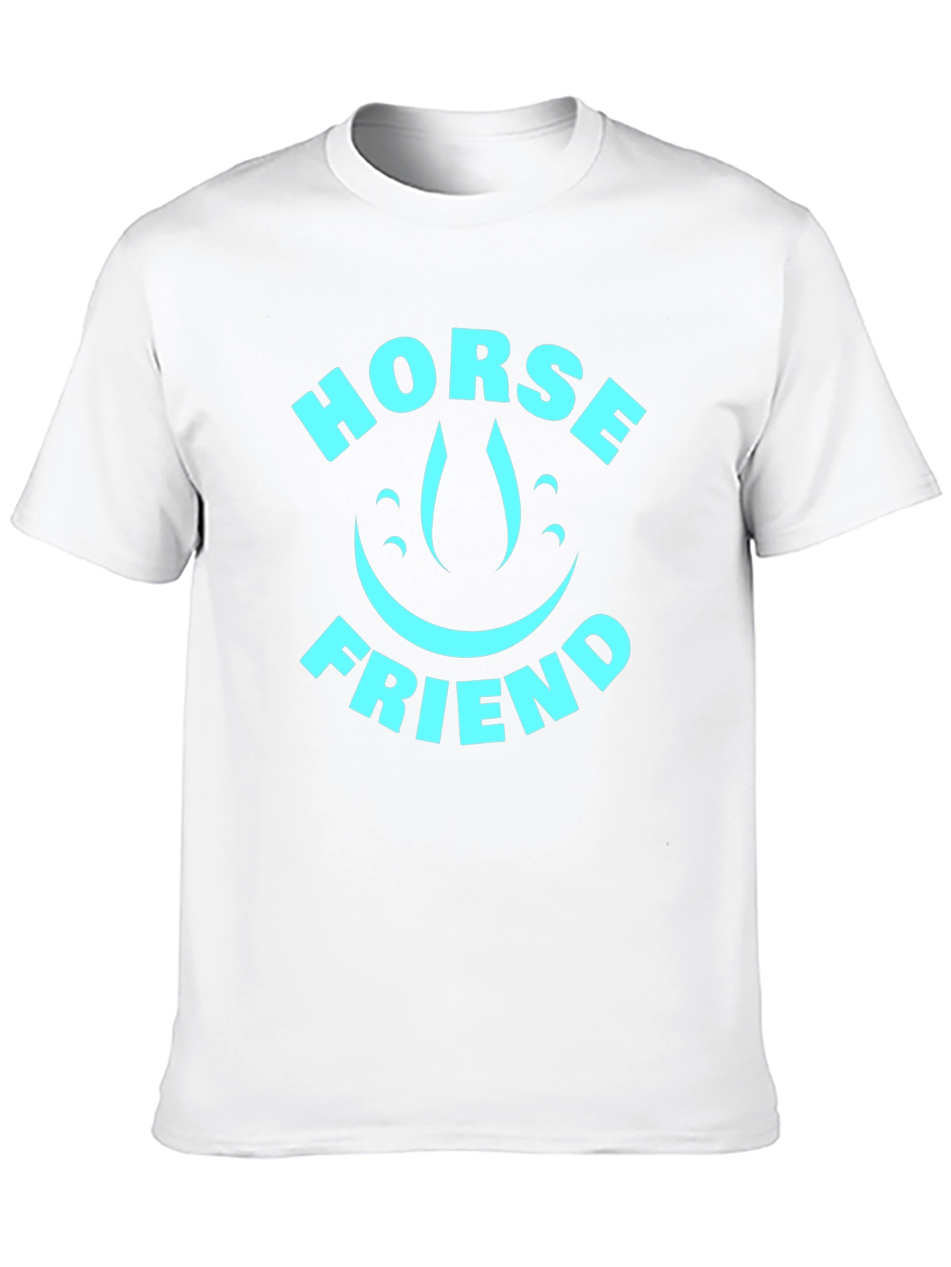 Horse Friend Graphic T-Shirt - Black