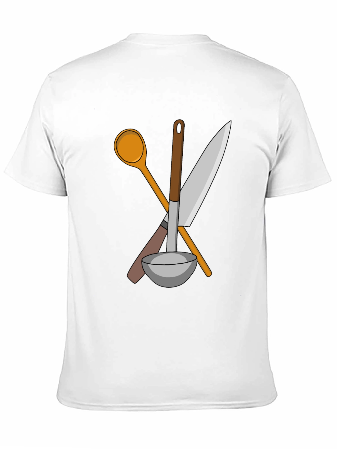 Chefs Tools Graphic Tee - Kitchen Crew Shirt