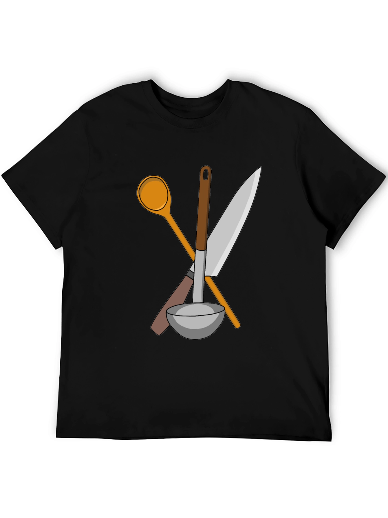 Chefs Tools Graphic Tee - Kitchen Crew Shirt