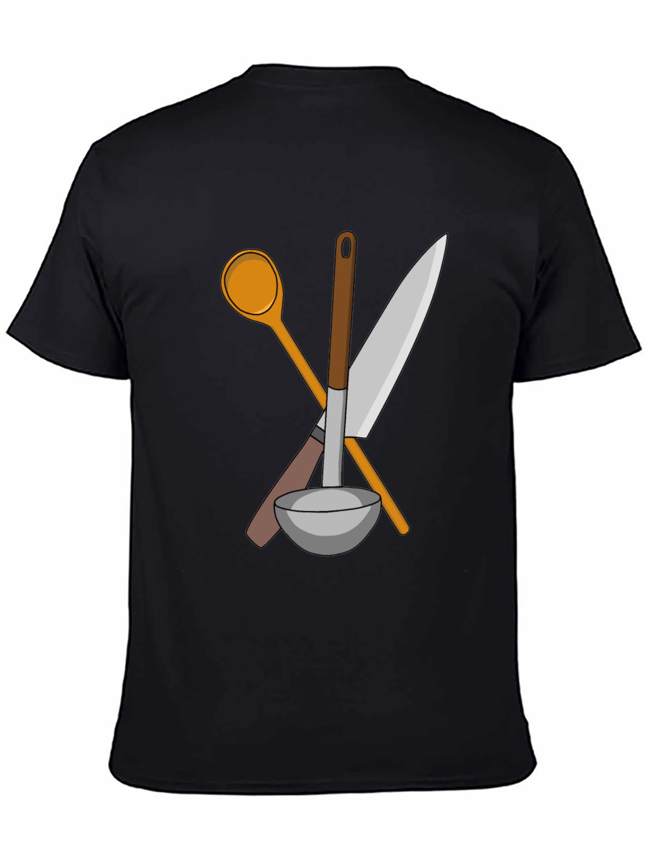 Chefs Tools Graphic Tee - Kitchen Crew Shirt