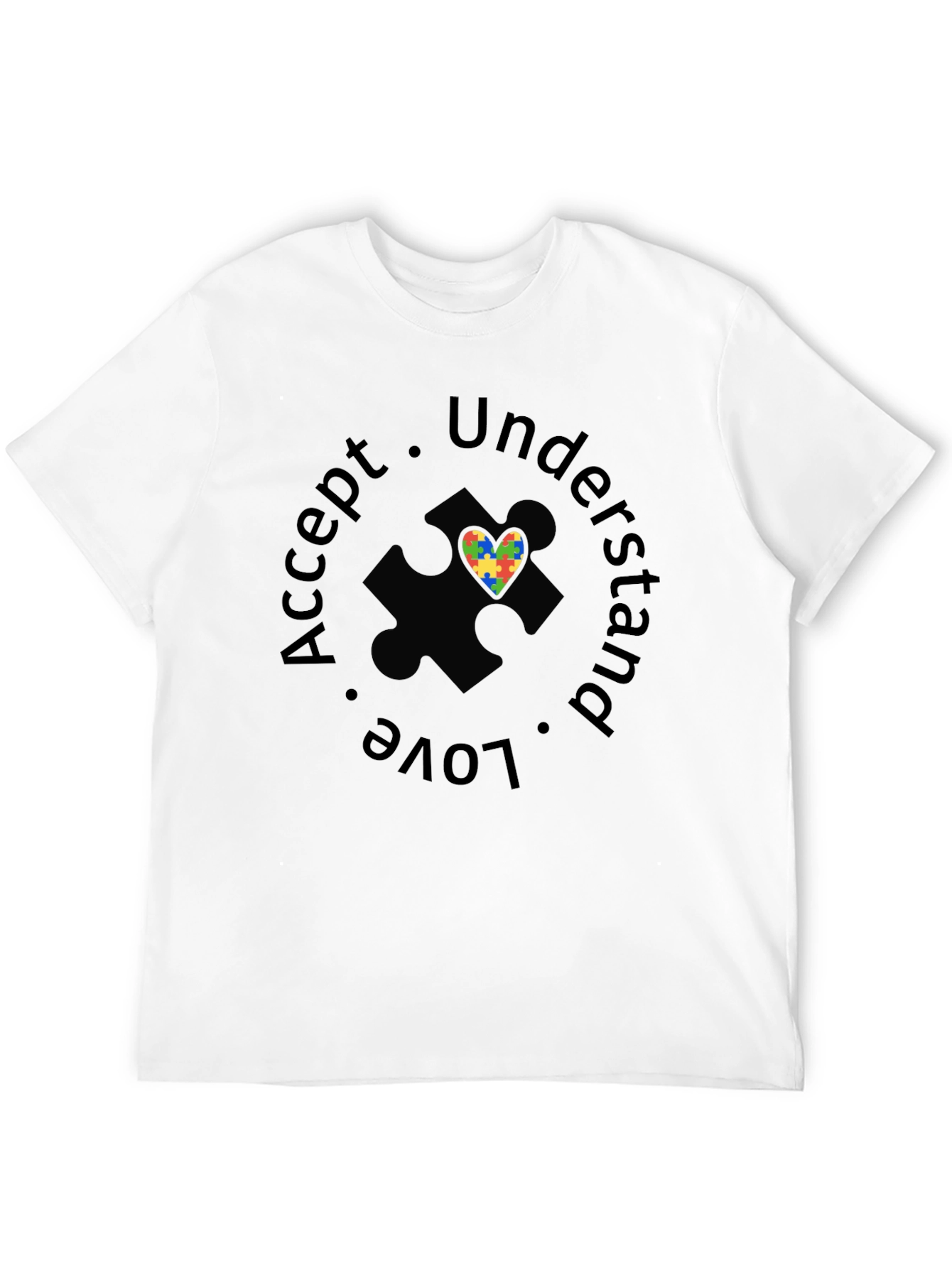 Autism Awareness T-Shirt: Accept Understand Love