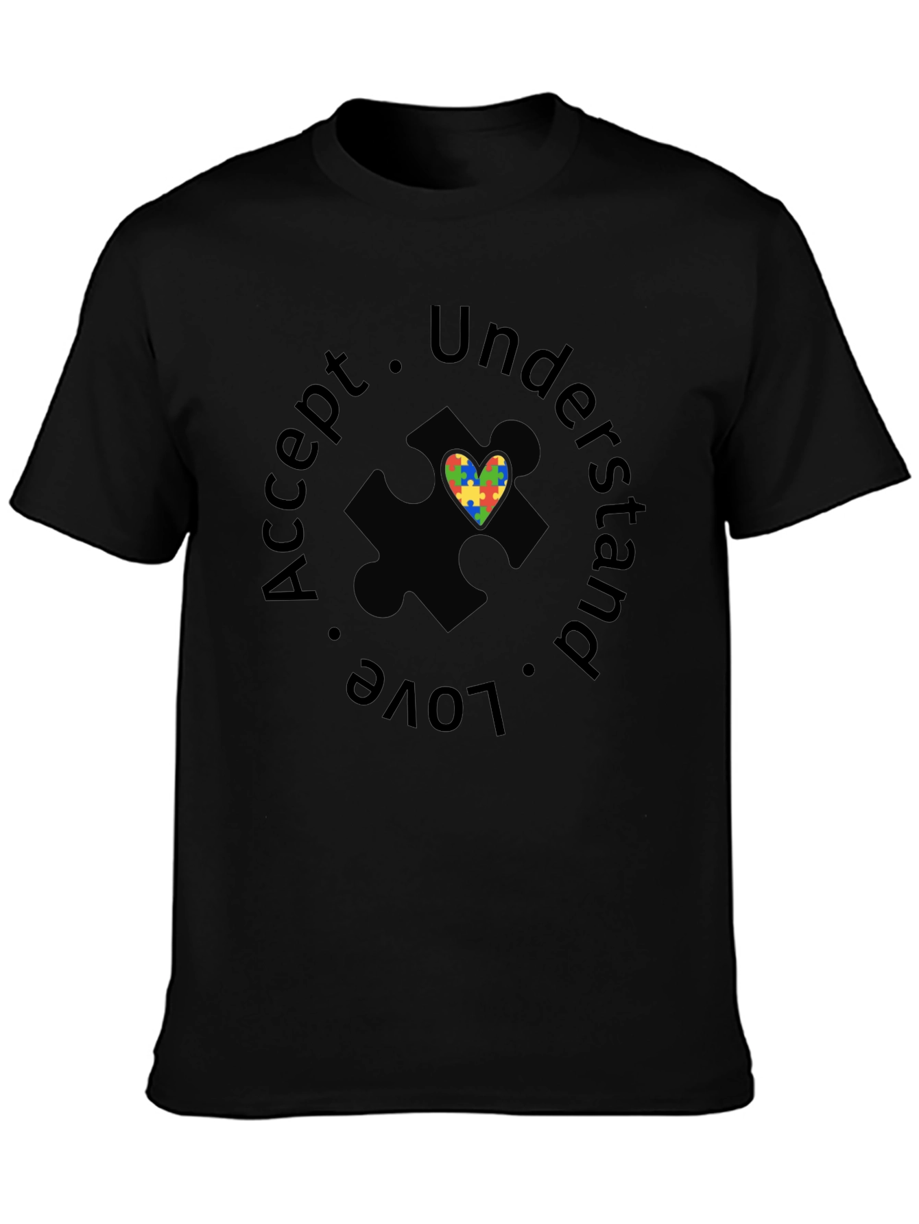 Autism Awareness T-Shirt: Accept Understand Love