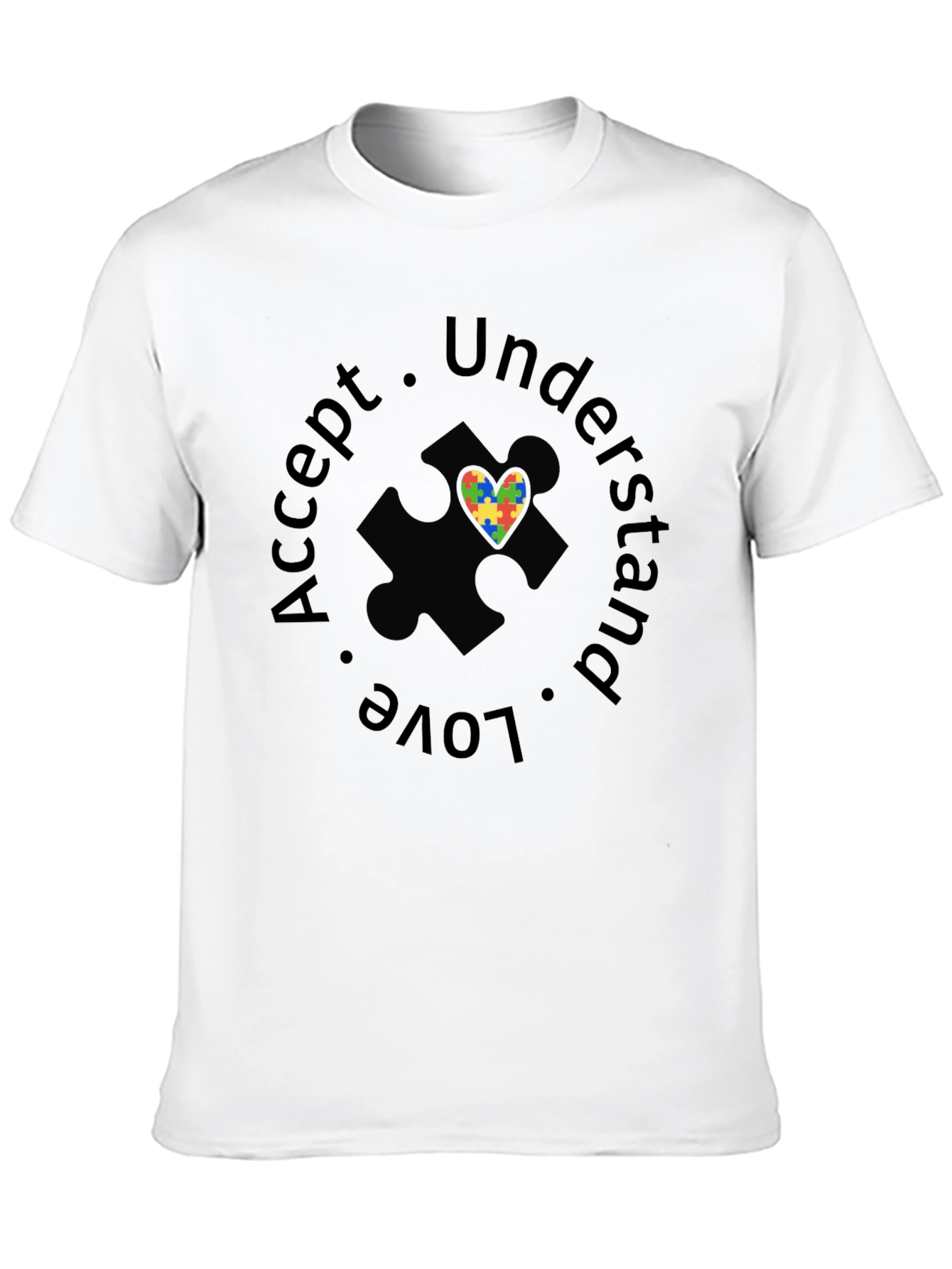 Autism Awareness T-Shirt: Accept Understand Love