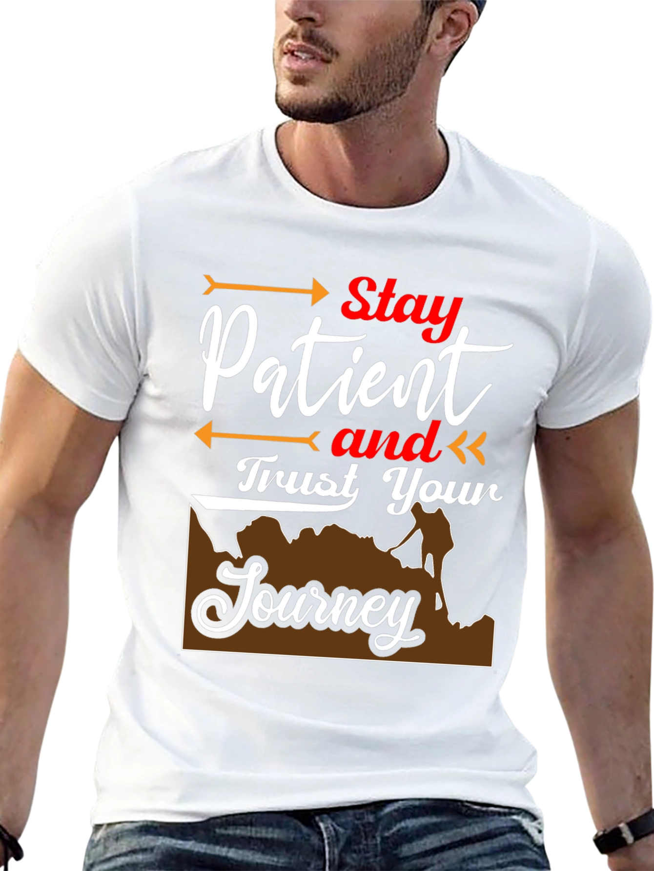 Stay Patient Trust Your Journey Graphic Tee
