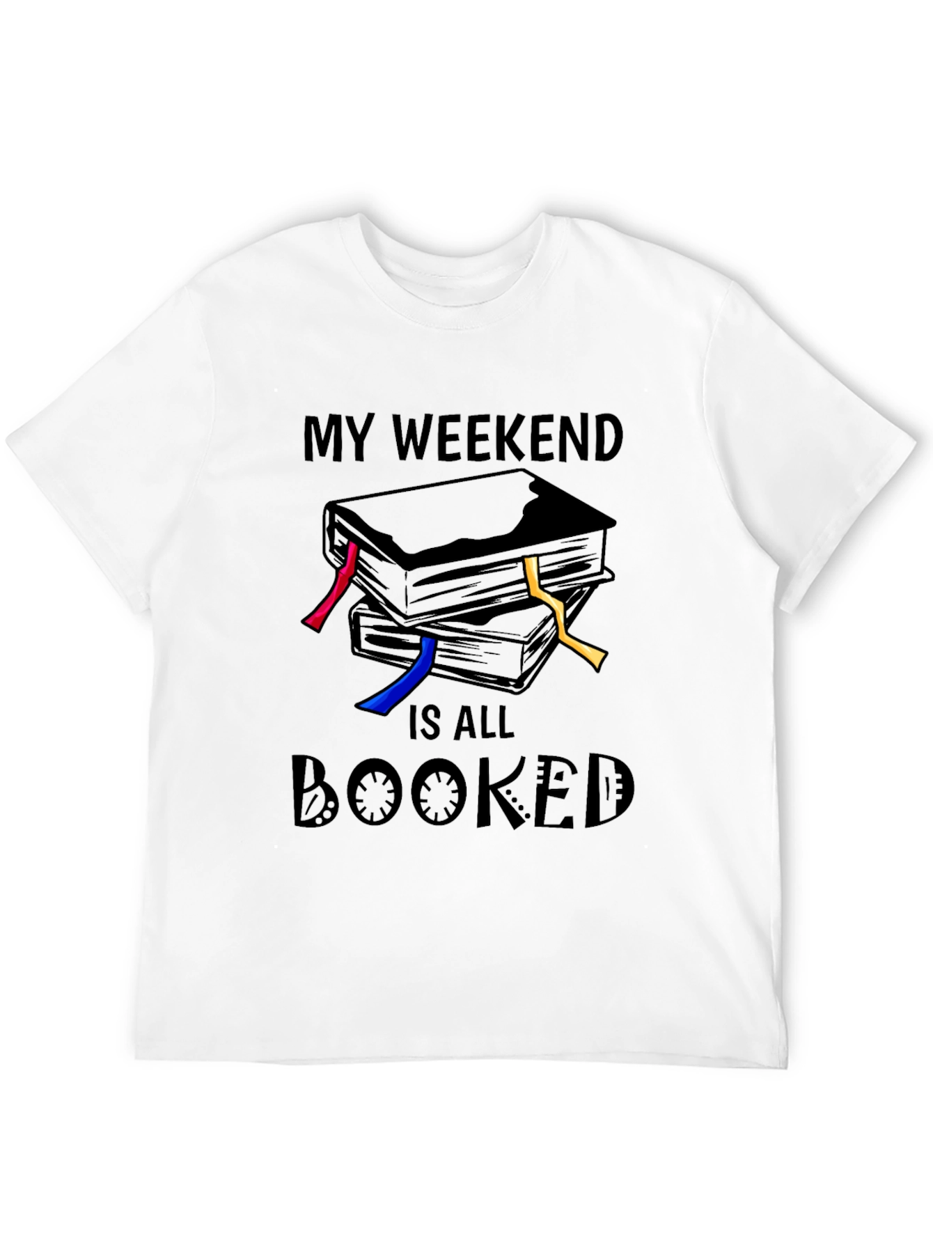 Booked Weekend T-Shirt - Readers Delight