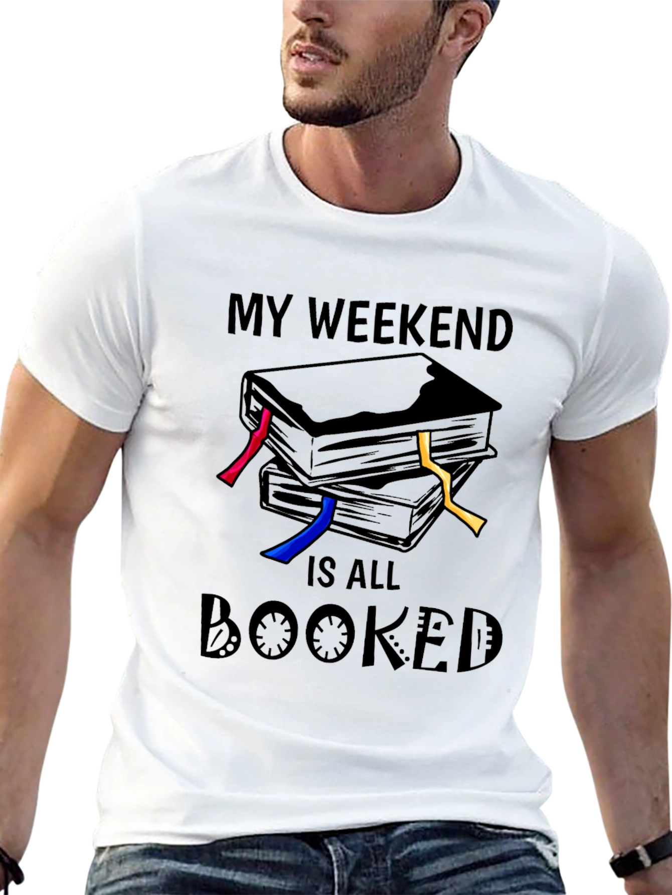 Booked Weekend T-Shirt - Readers Delight