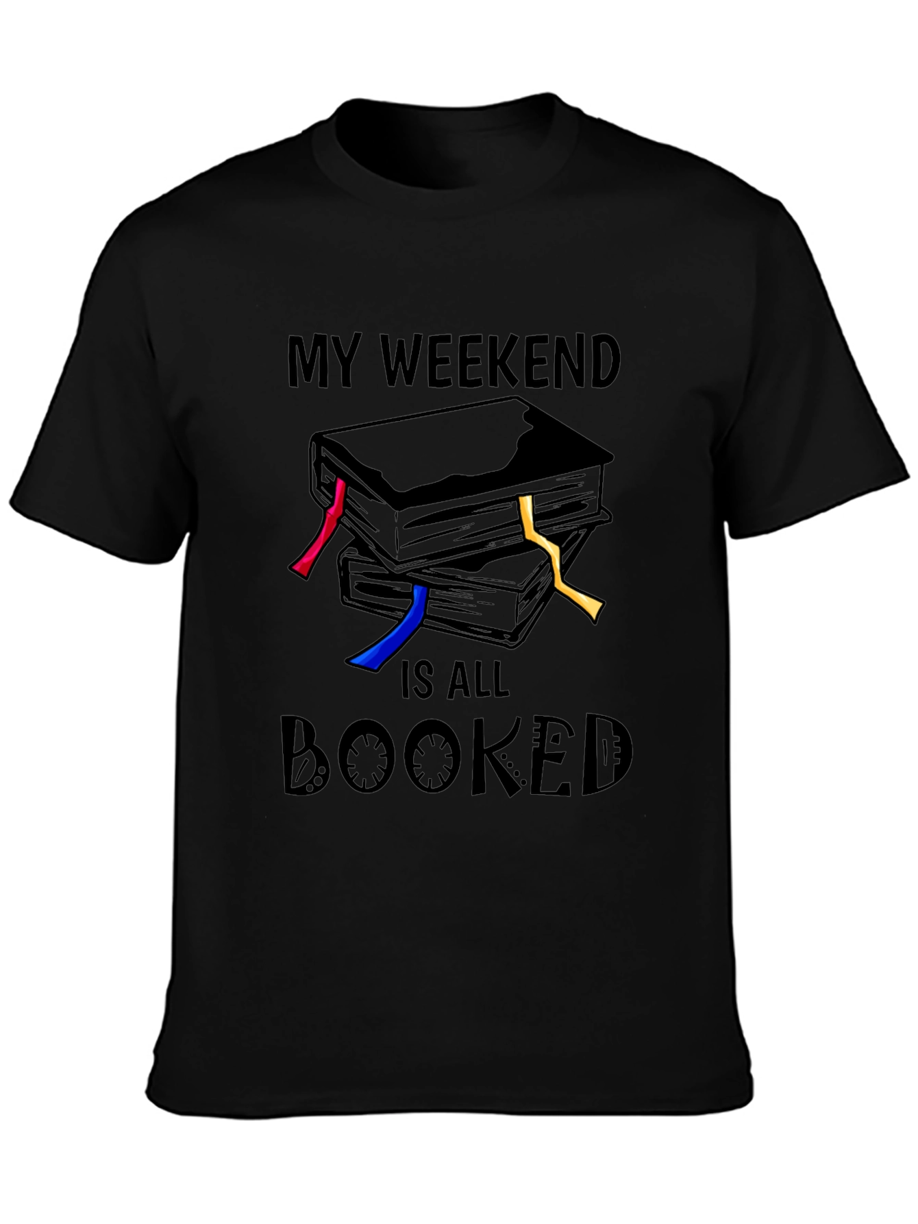Booked Weekend T-Shirt - Readers Delight