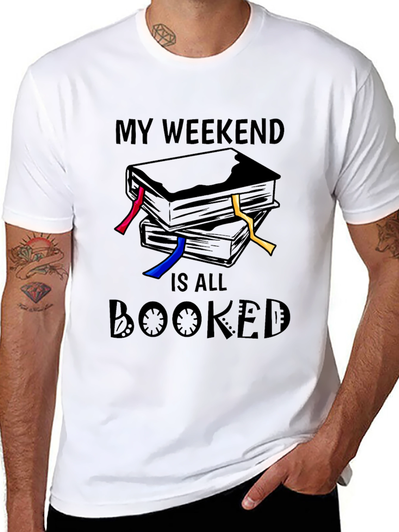 Booked Weekend T-Shirt - Readers Delight