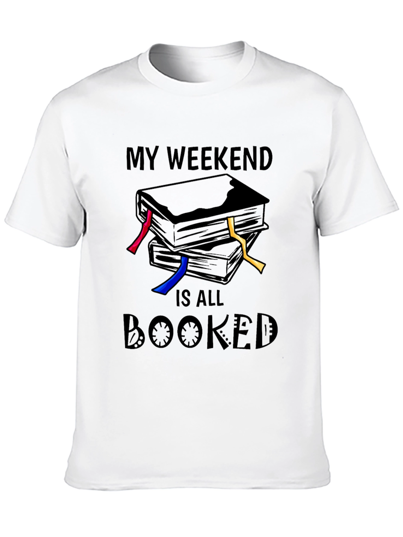 Booked Weekend T-Shirt - Readers Delight