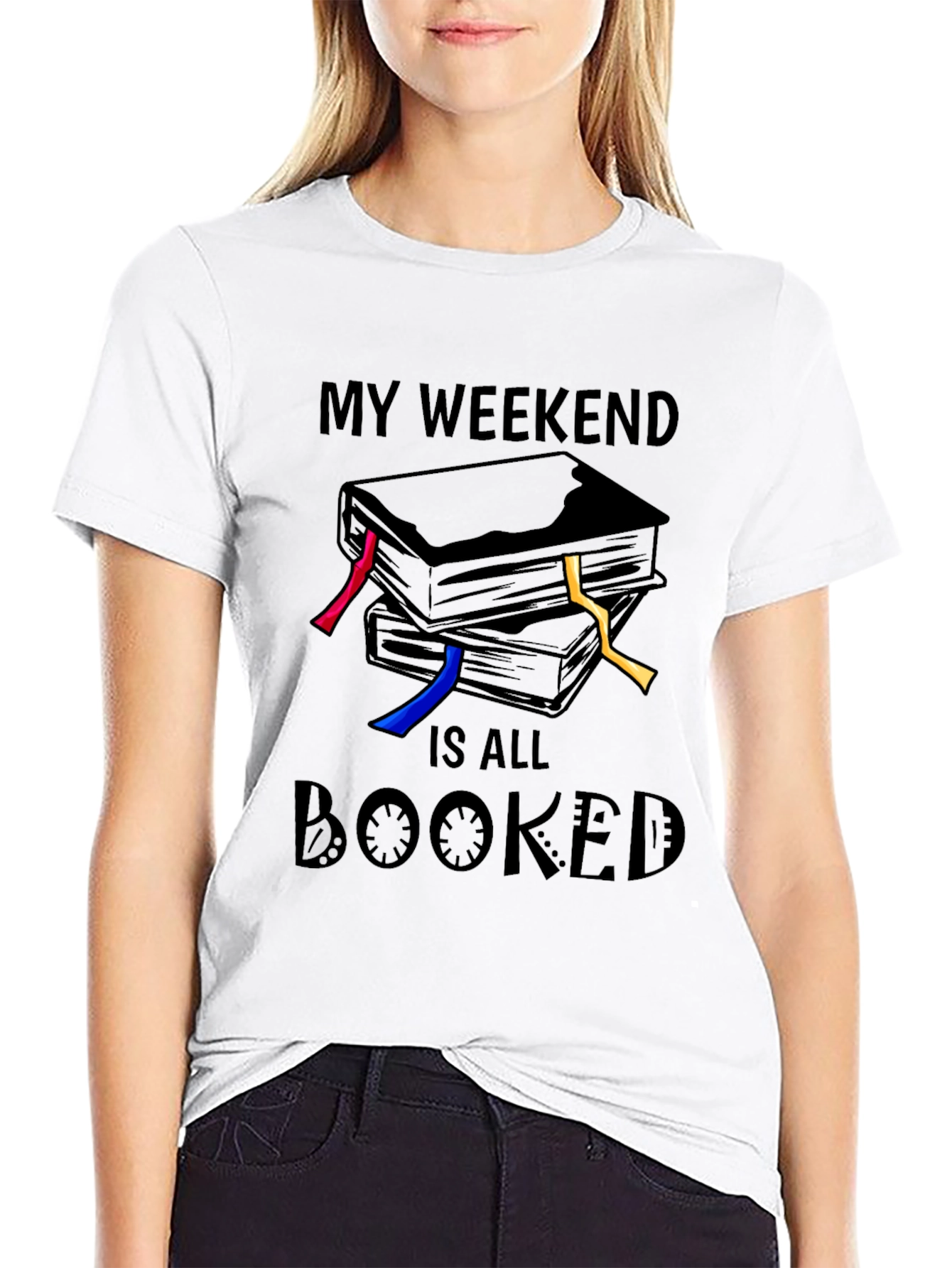 Booked Weekend T-Shirt - Readers Delight