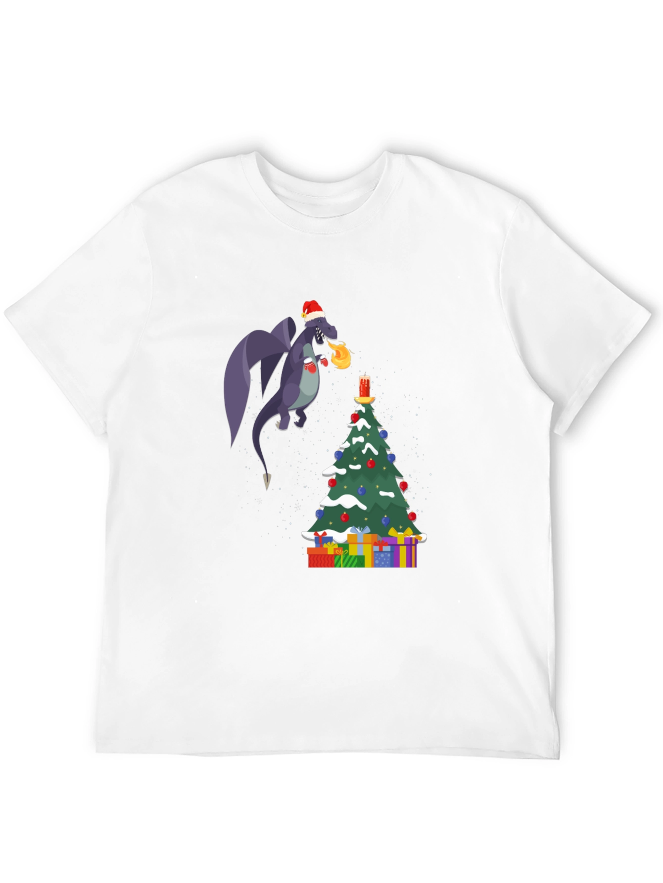 Festive Dragon Christmas T-Shirt
