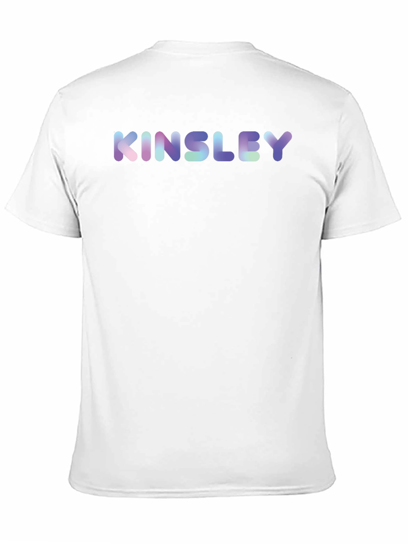 Kinsley Personalized Graphic Black T-Shirt