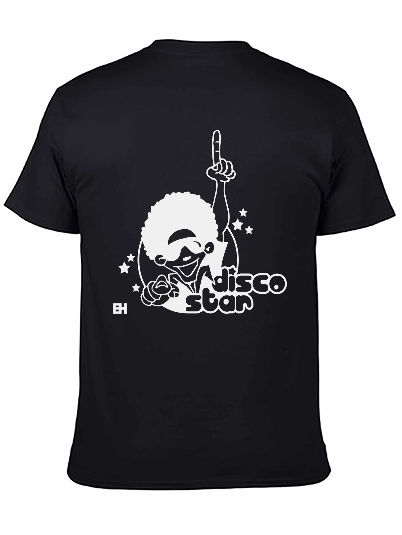 Disco Star Black T-Shirt