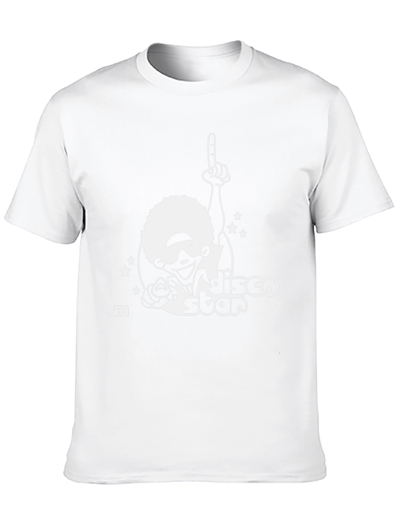 Disco Star Black T-Shirt