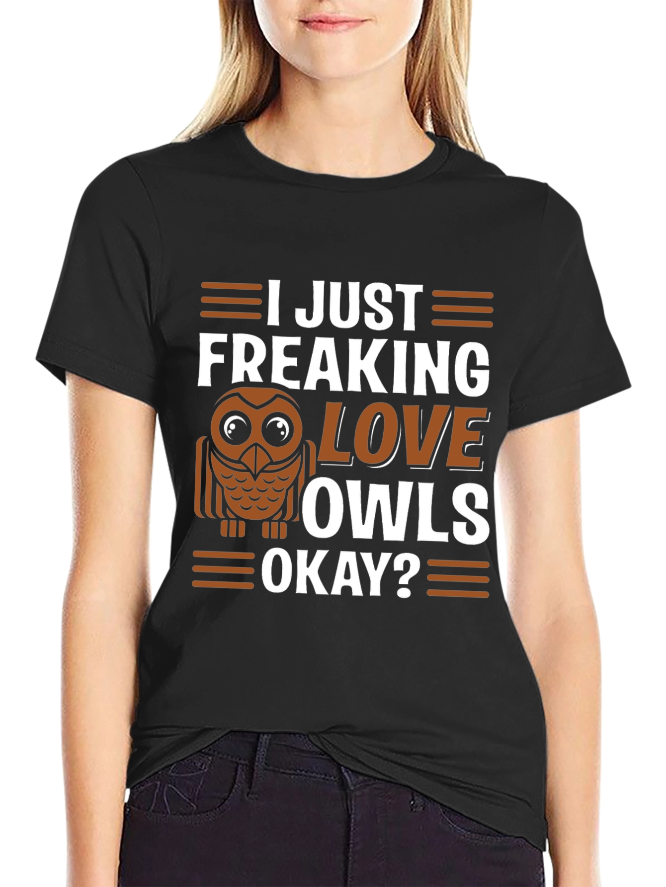 I Just Freaking Love Owls T-Shirt