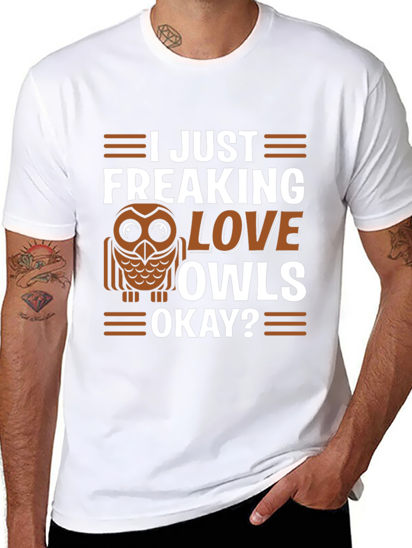 I Just Freaking Love Owls T-Shirt