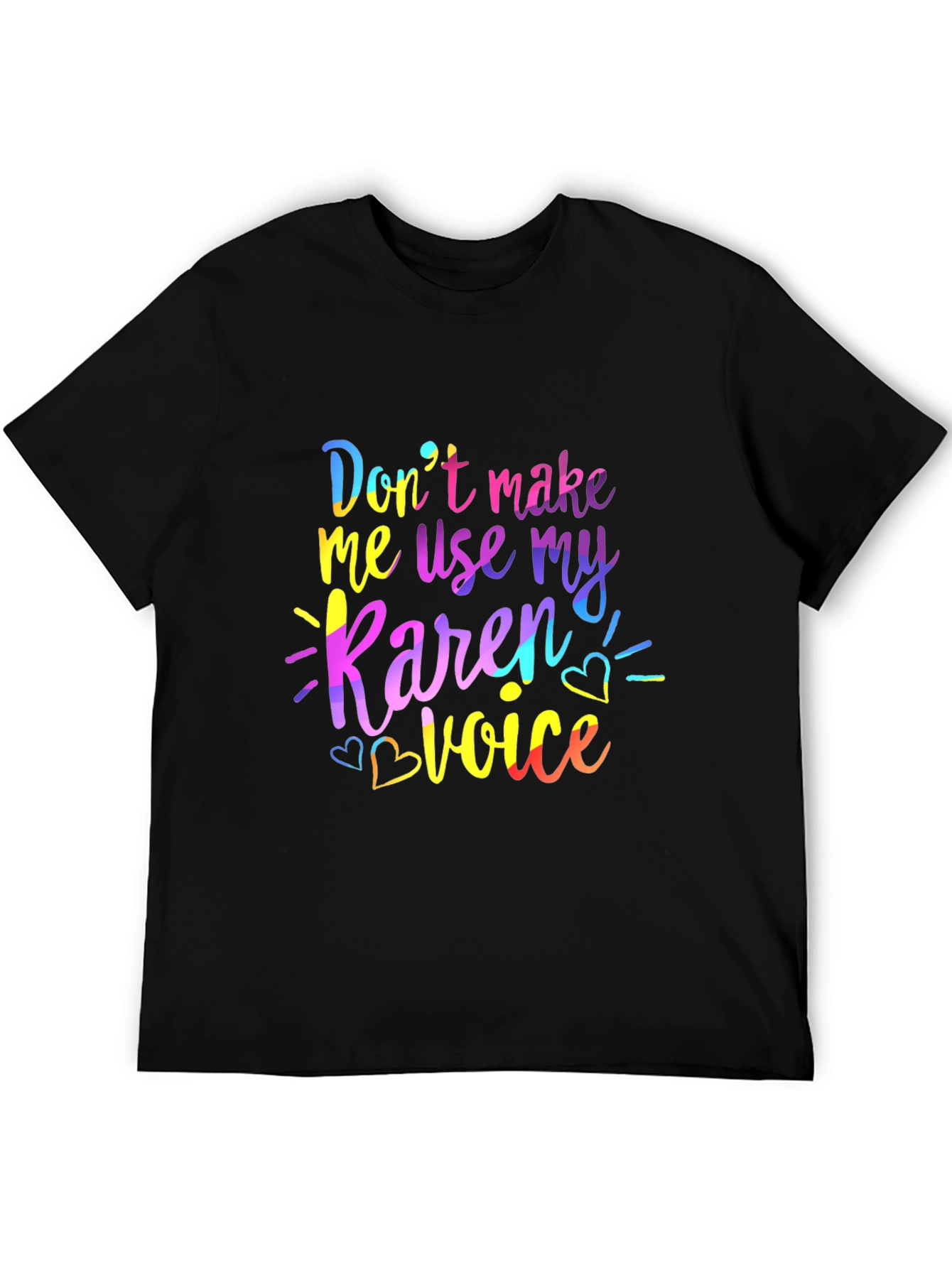 Funny Karen Voice Graphic Tee