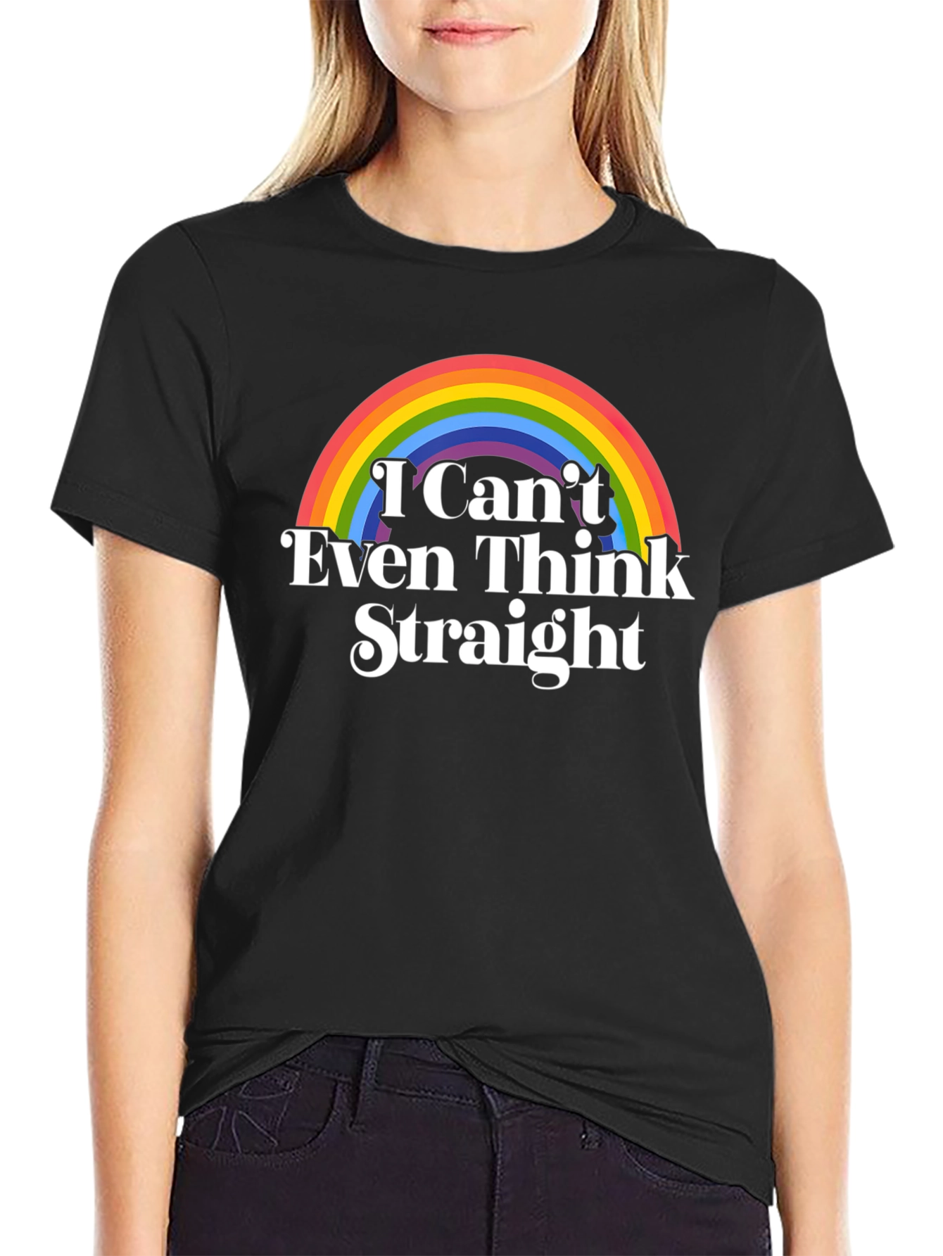 I Cant Even Think Straight LGBT Pride T-Shirt