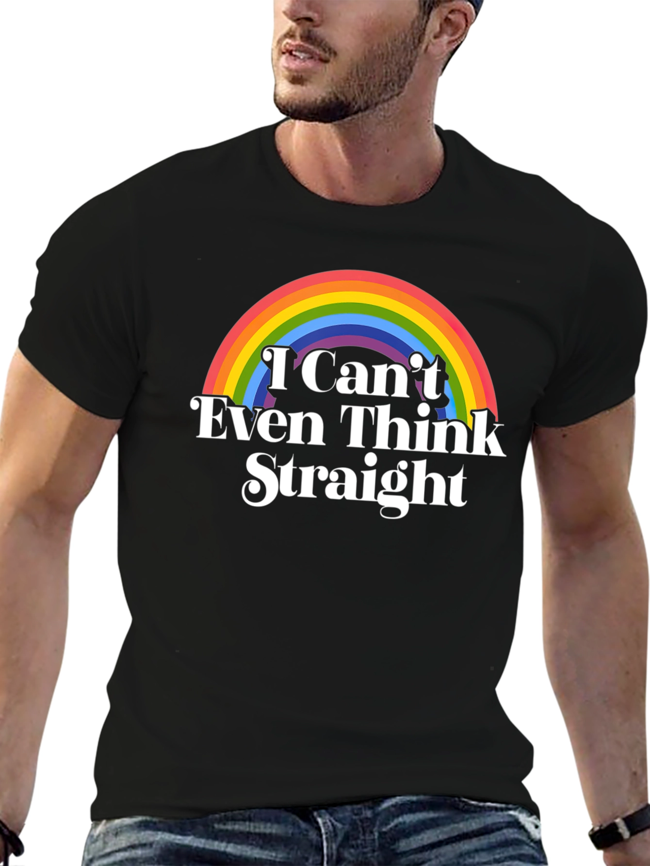 I Cant Even Think Straight LGBT Pride T-Shirt