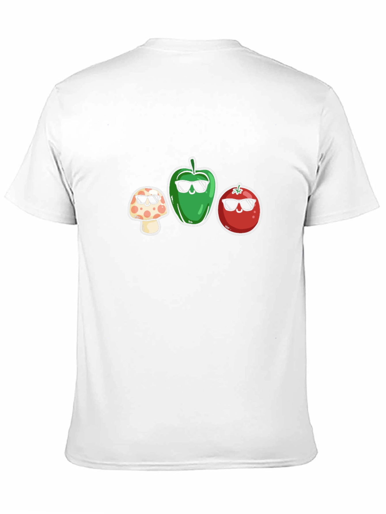 Cool Veggie Squad Black T-Shirt