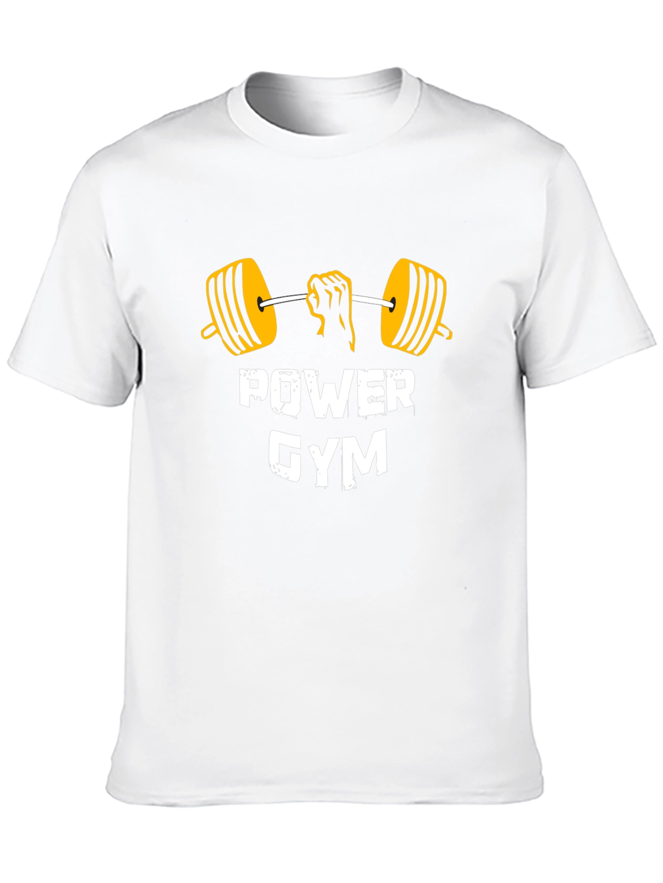 Power Gym Black Graphic T-Shirt