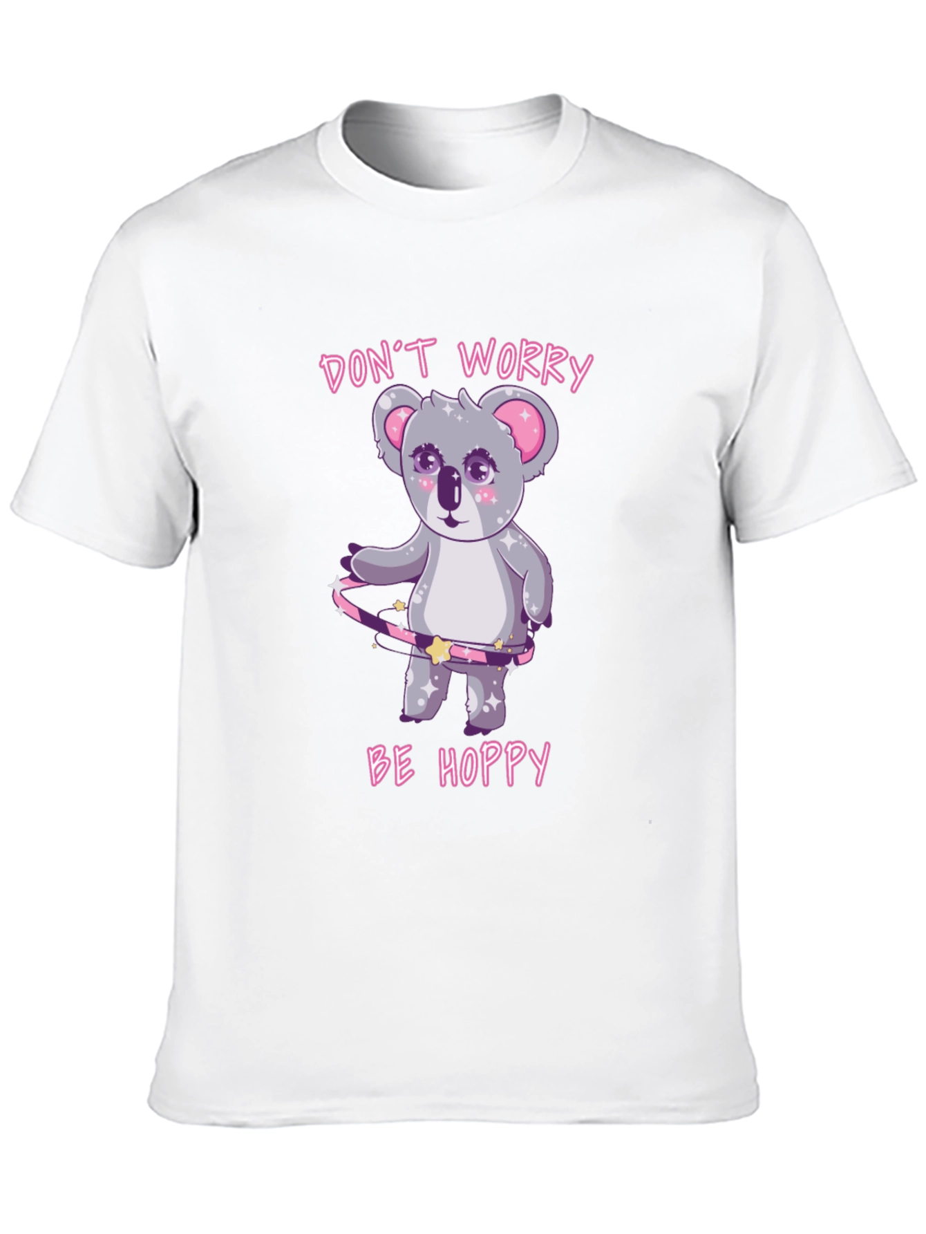 Dont Worry Be Hoppy Koala T-Shirt
