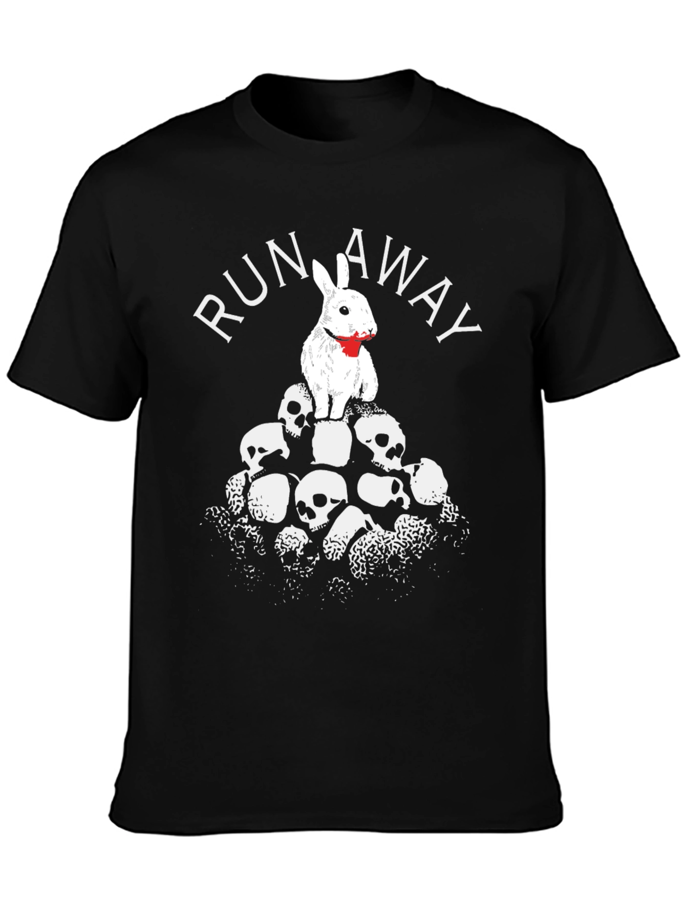 Run Away Rabbit Graphic T-Shirt