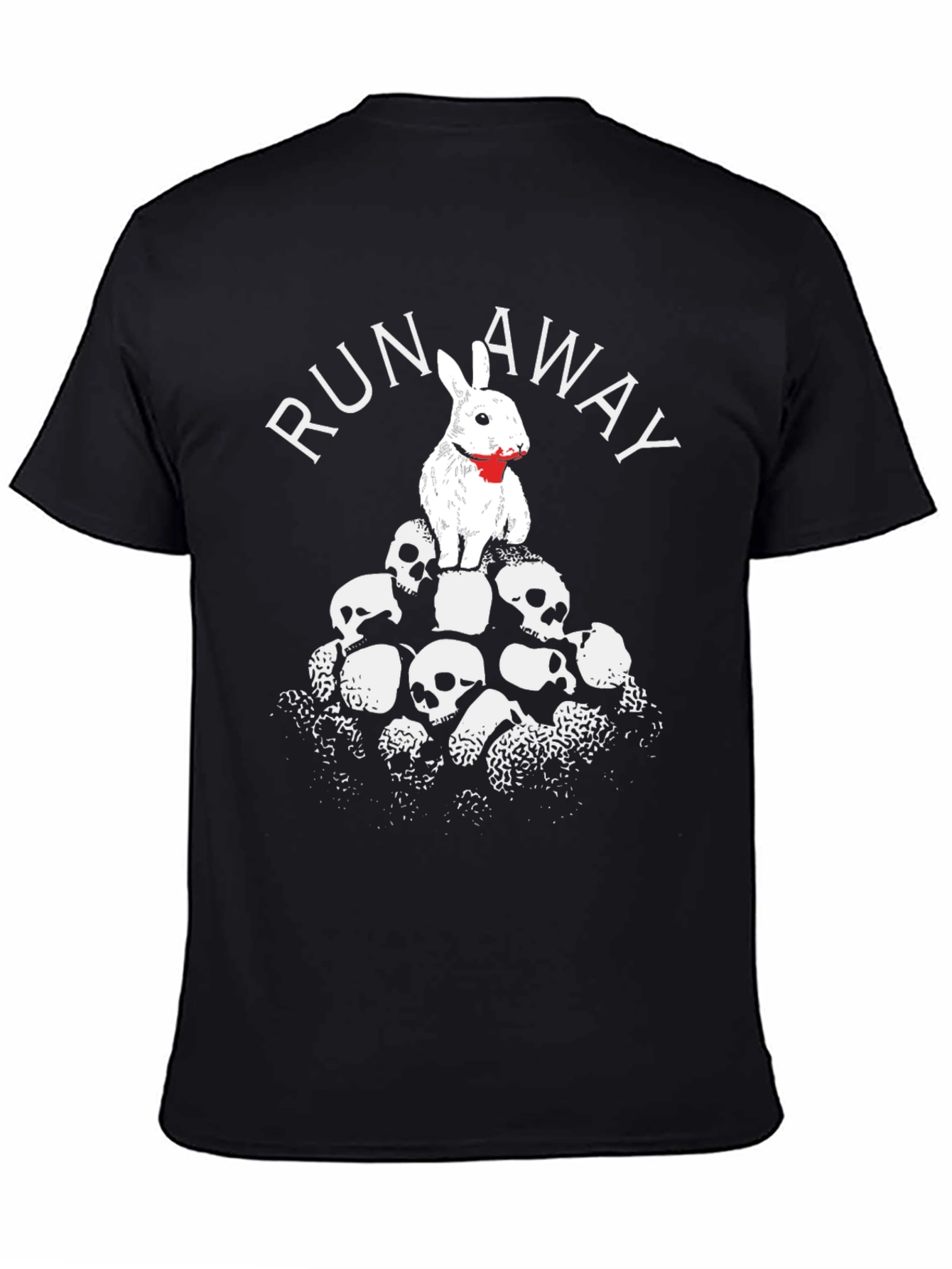 Run Away Rabbit Graphic T-Shirt