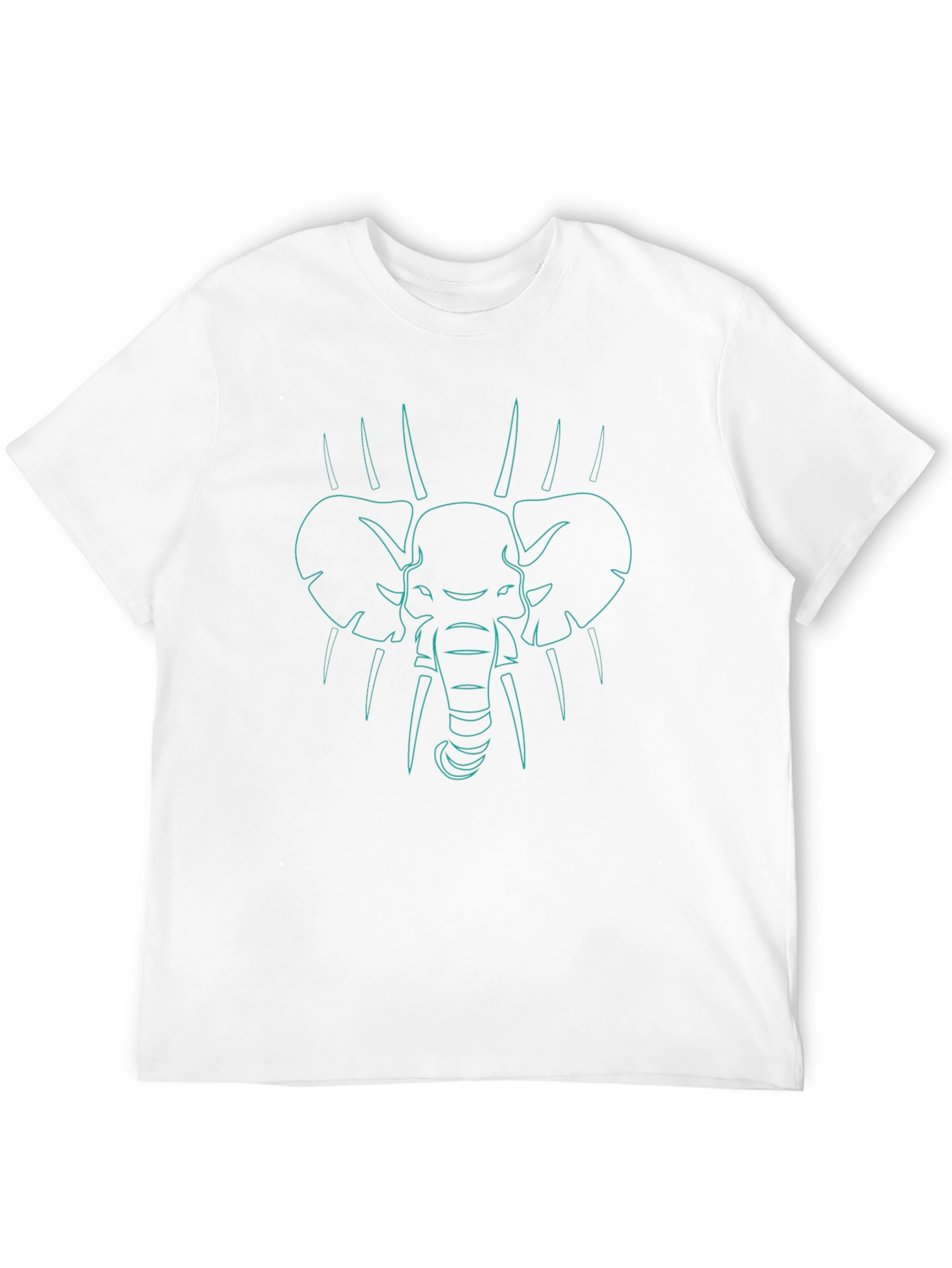 Elephant Graphic Tee - Modern Style