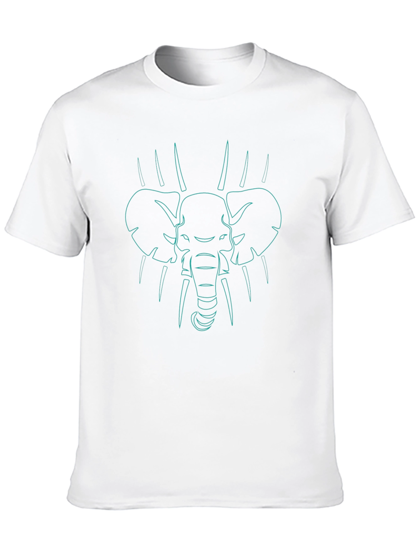 Elephant Graphic Tee - Modern Style