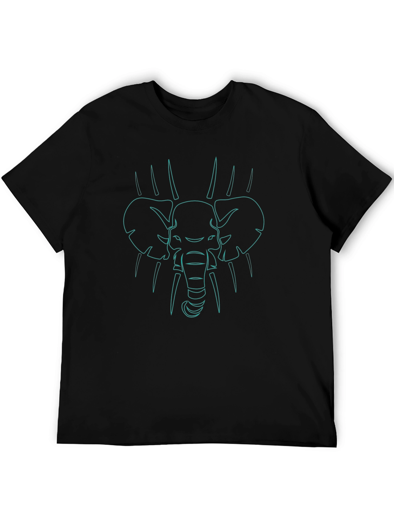 Elephant Graphic Tee - Modern Style