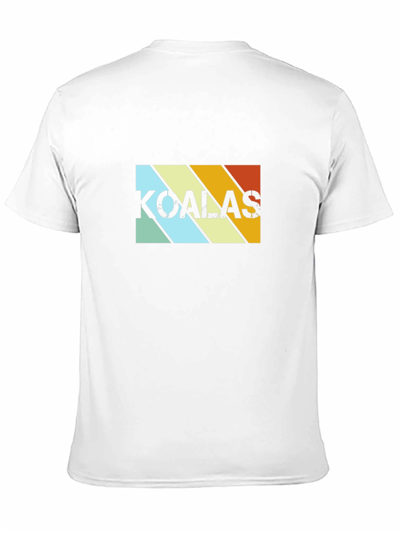 Retro Koalas T-Shirt - Striped Design