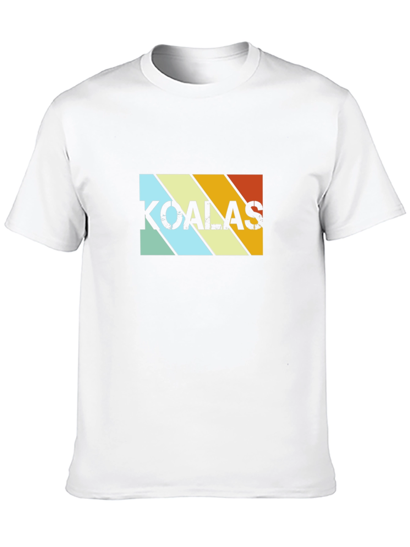 Retro Koalas T-Shirt - Striped Design