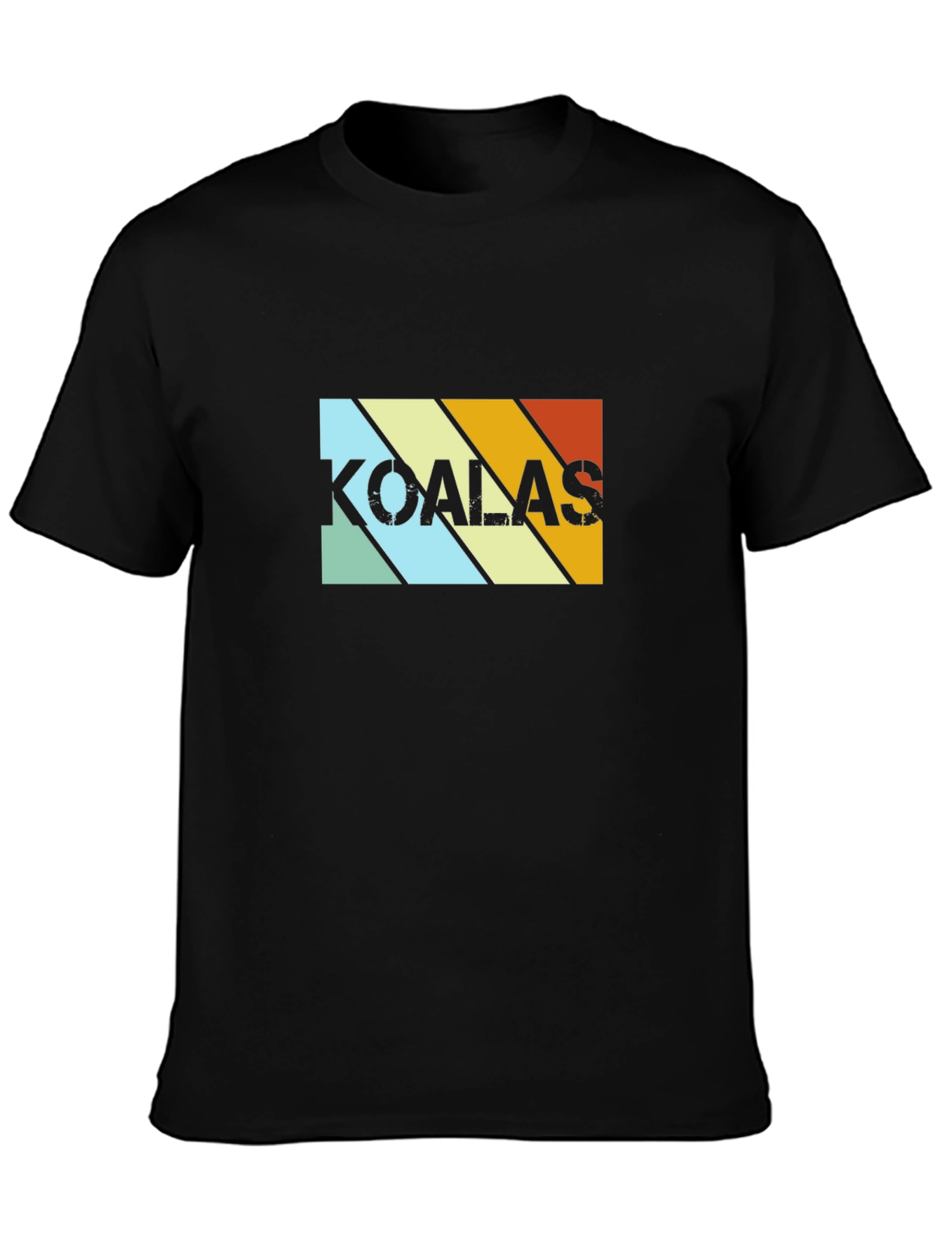 Retro Koalas T-Shirt - Striped Design