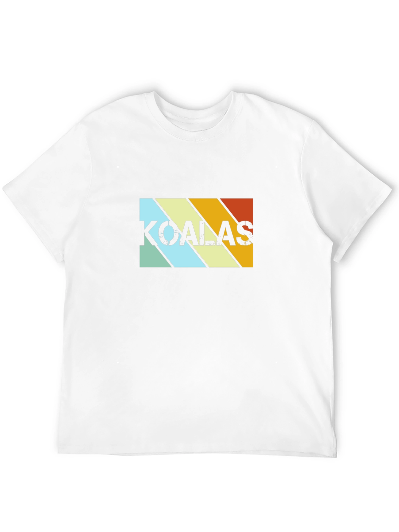 Retro Koalas T-Shirt - Striped Design