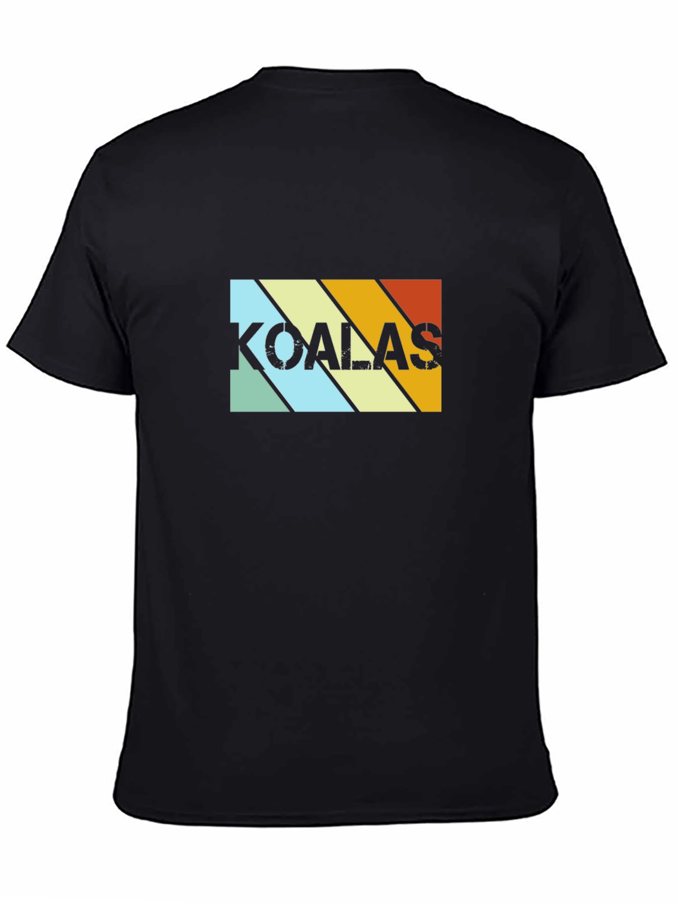Retro Koalas T-Shirt - Striped Design