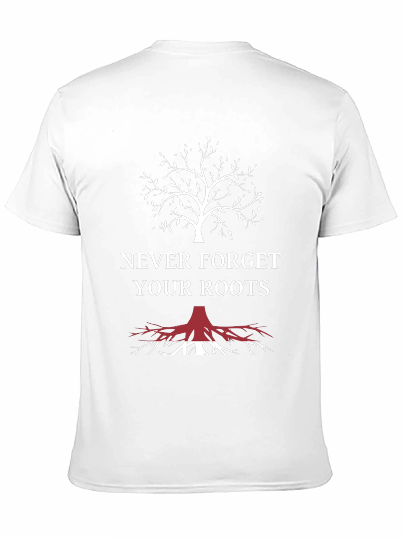 Never Forget Your Roots Graphic Tee - Black