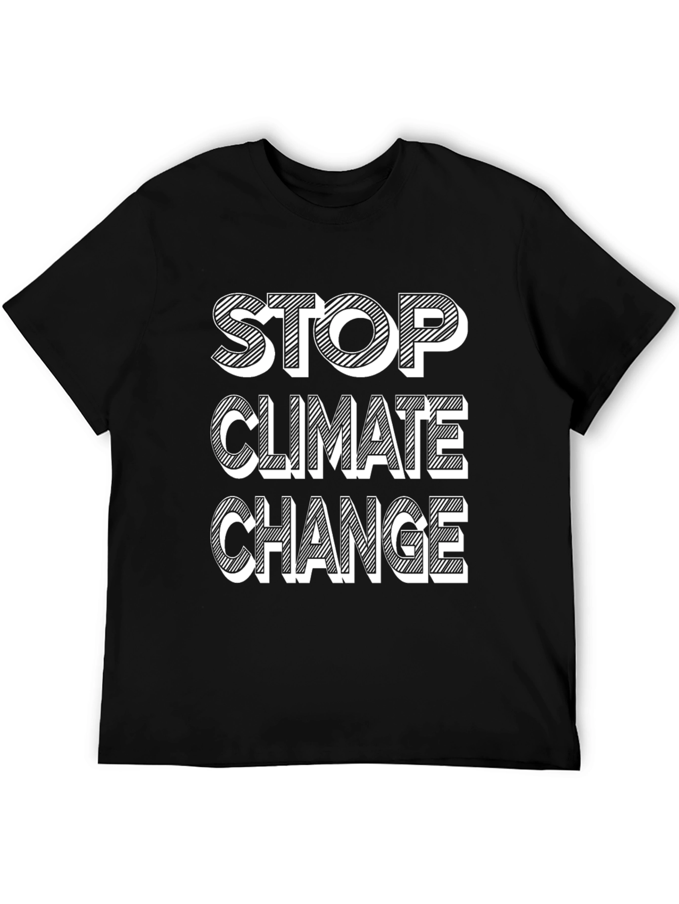 Stop Climate Change Graphic T-Shirt
