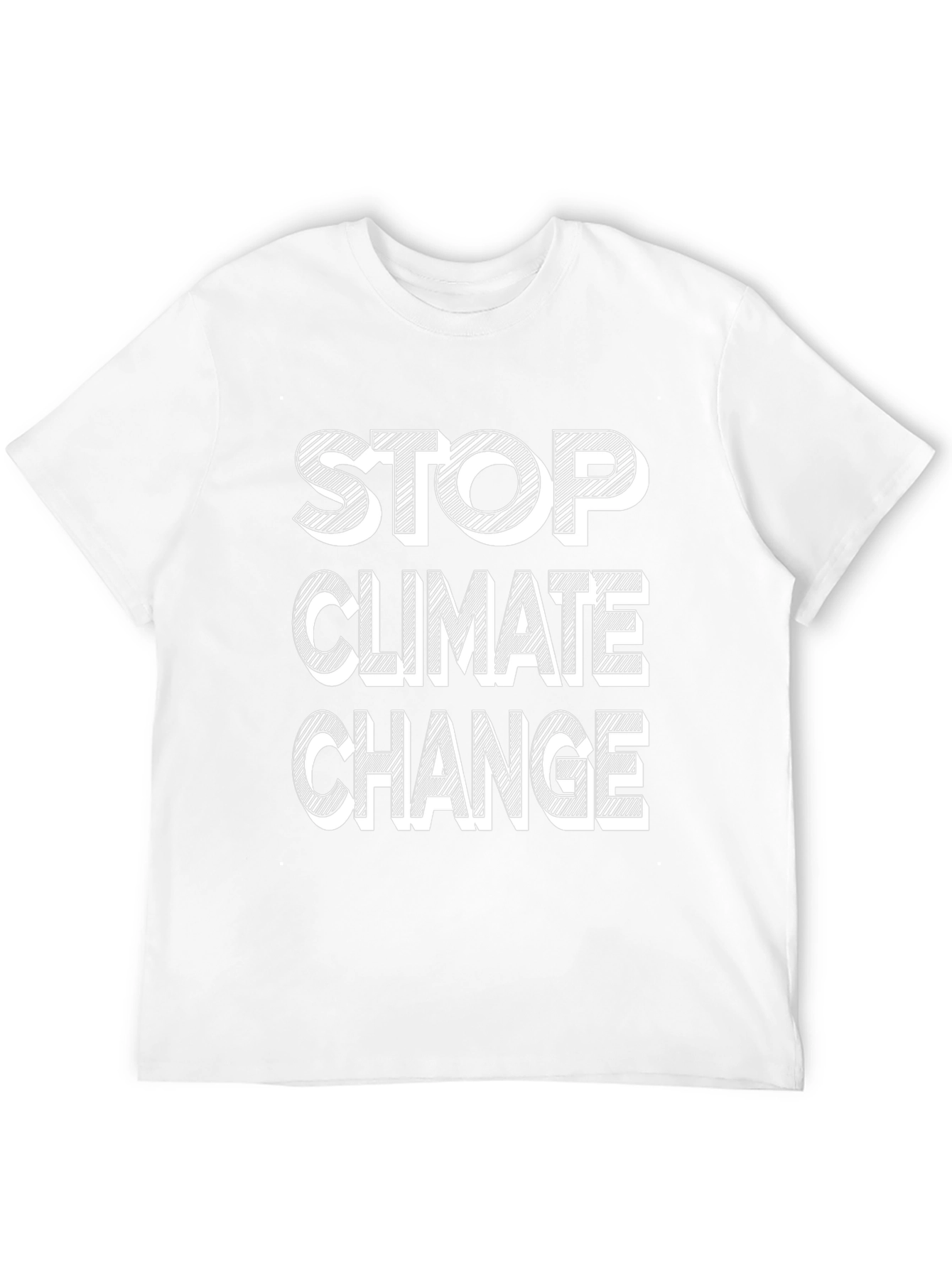 Stop Climate Change Graphic T-Shirt