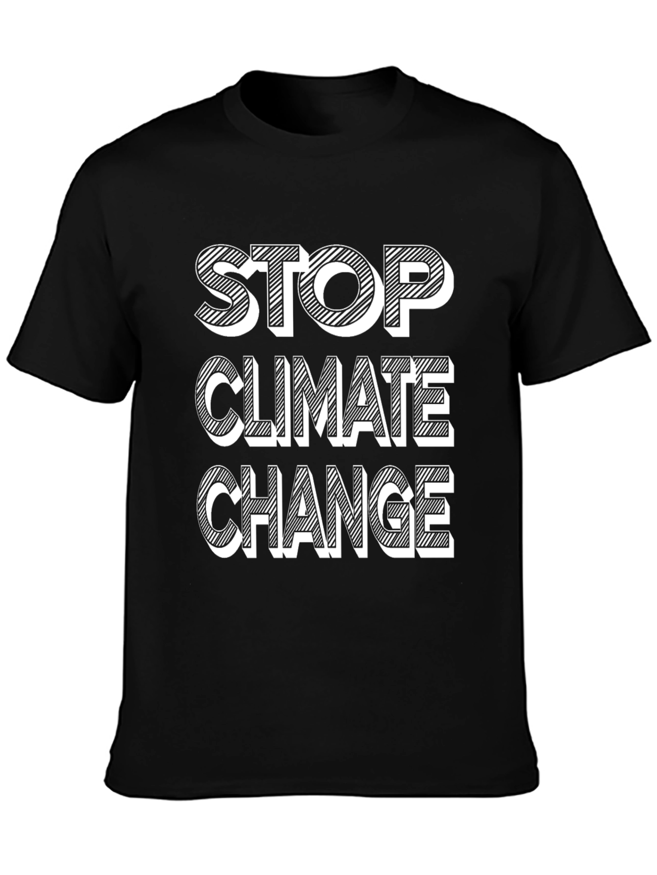 Stop Climate Change Graphic T-Shirt